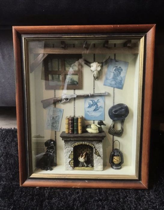 Quadro Tridimensional (3D) Vintage
