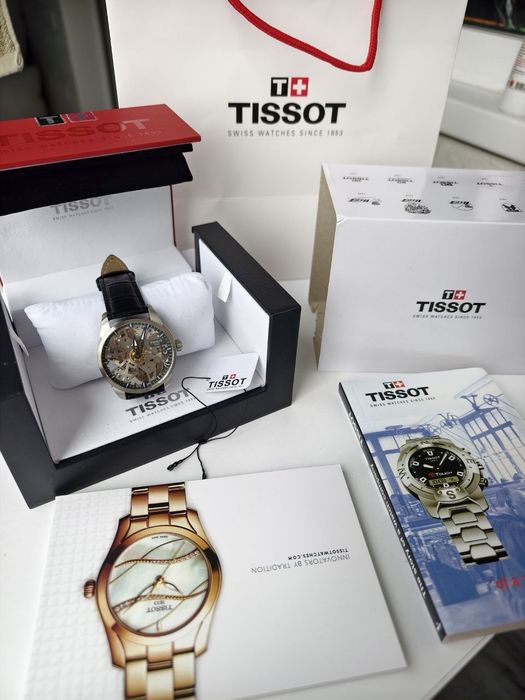Годинник Tissot T-Complication Squelette T070.405.16.411.00