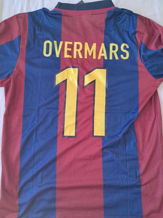 Koszulka Meczowa Marc Overmars FC Barcelona 2000/2001 Rozmiar L
