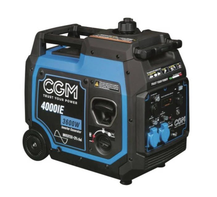 Генератор бензиновый инверторный 4 кВА, однофазный, 230В