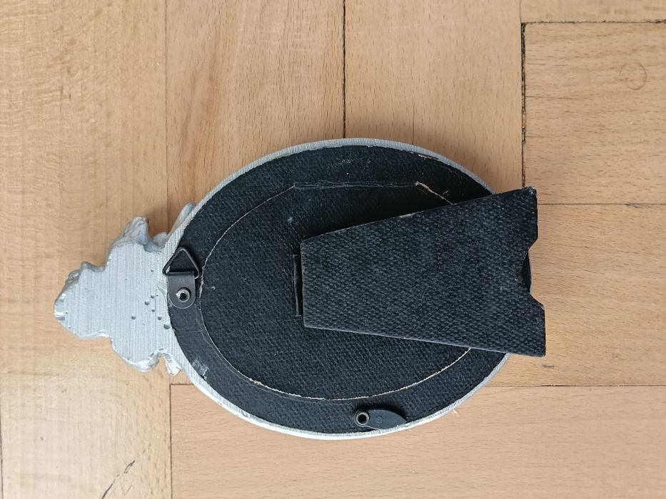 Ramka z aniołkiem srebrna