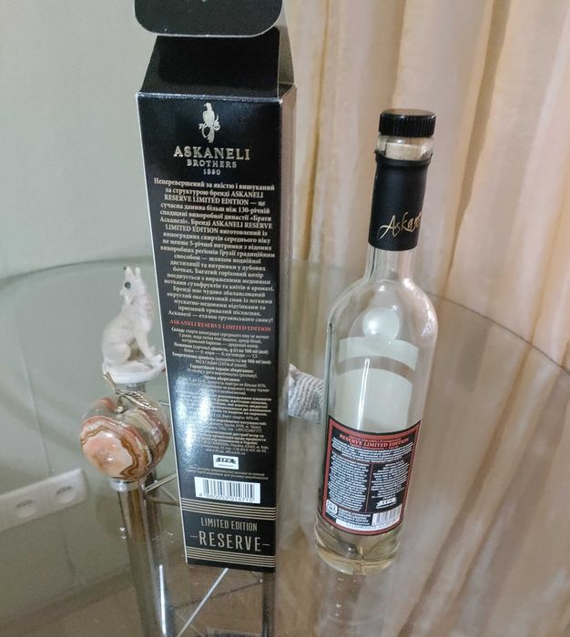 Коробка-упаковка от Hennessy с бутылкой 0,7 литра