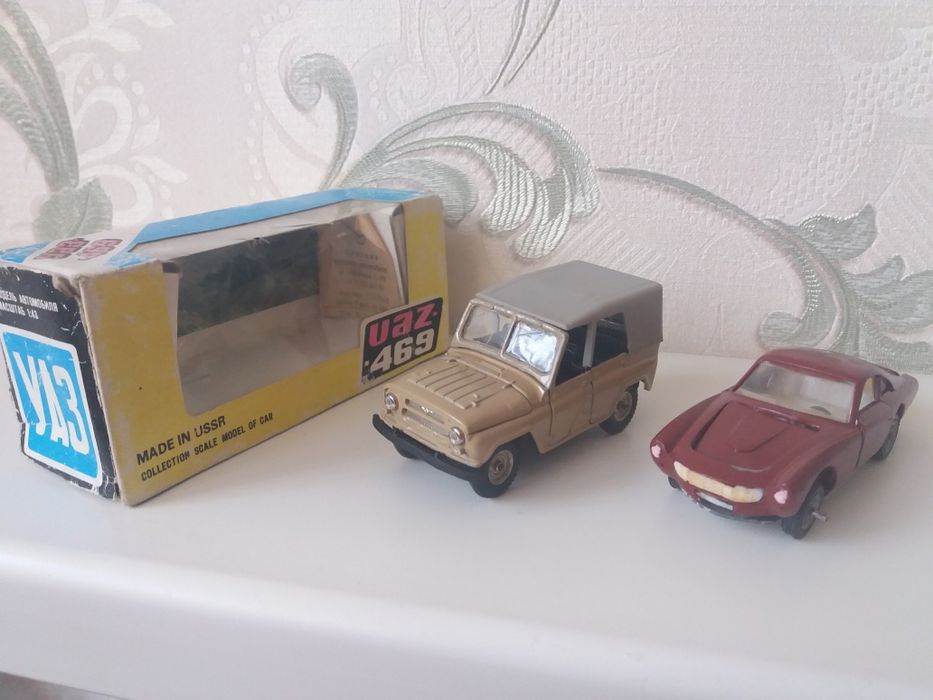 Раритет! Модели 1:43 ссср уаз камаз 5511 руссо-балт москвич