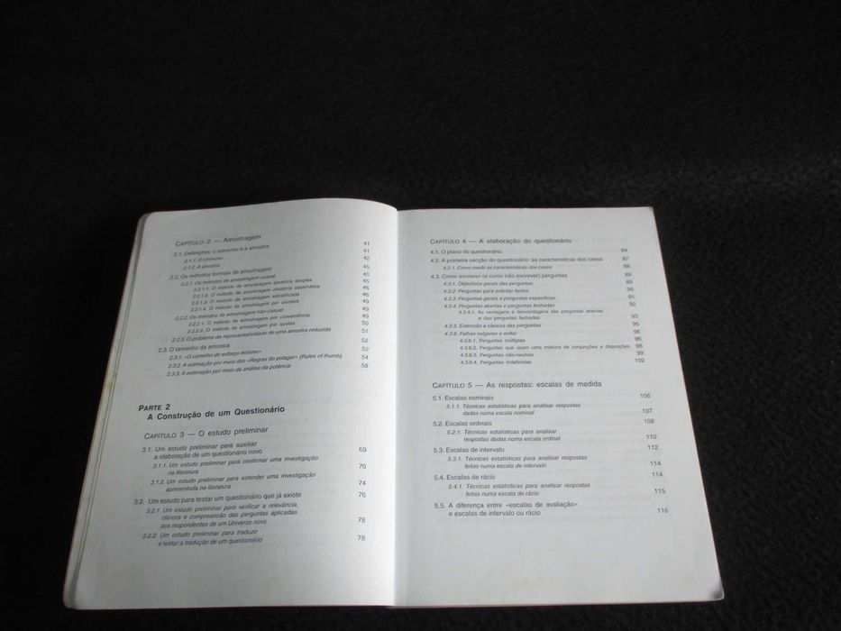 Livro Investigação por Questionário Manuela Magalhães Hill Andrew Hill