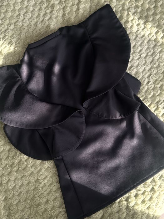 Топ з акцентними рукавами, розмір С-М