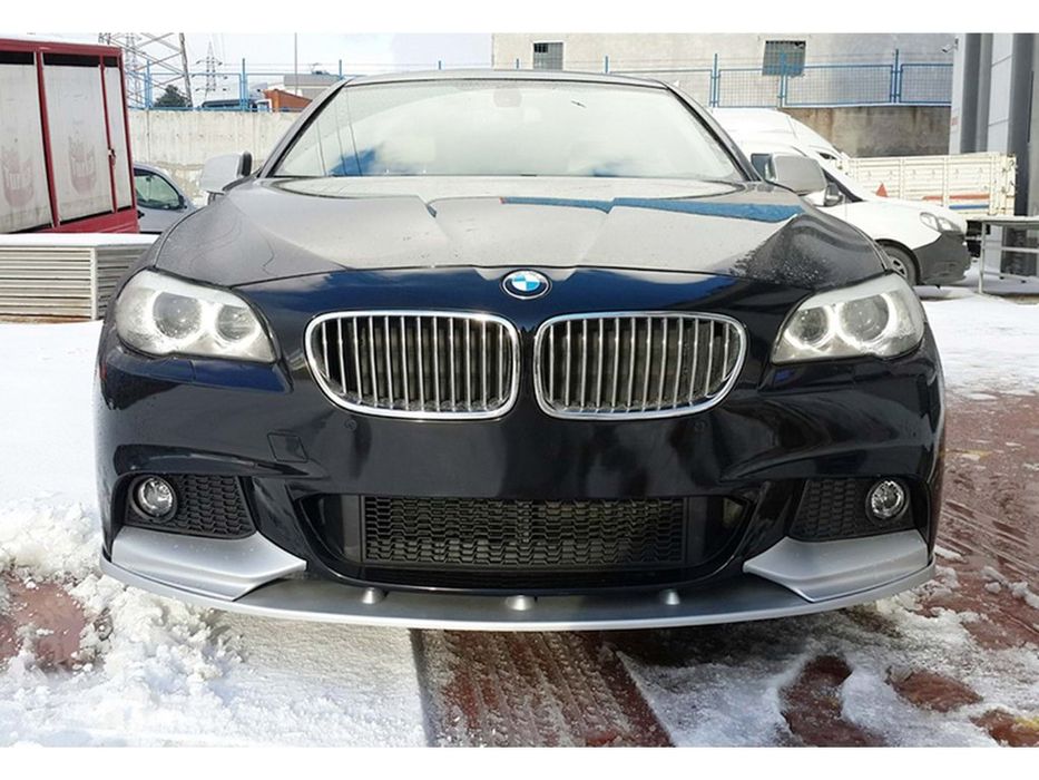 BMW 5-series F10 M-Performance Накладка на передній бампер DPT Lip V-2