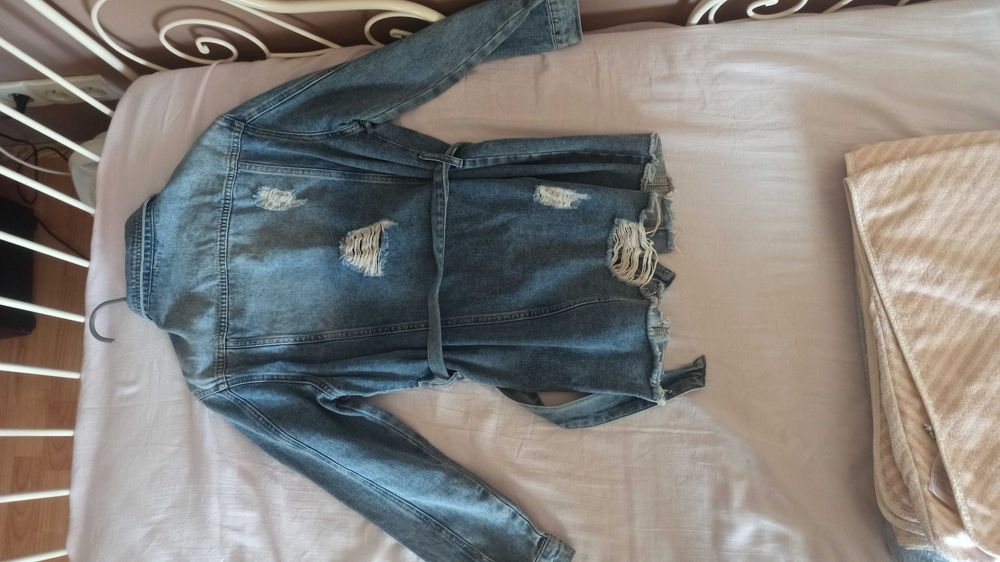 Kurtka jeansowa tunika M NOWA