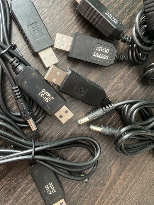 12v usb для роутера розʼєм: 5.5 х 2.1