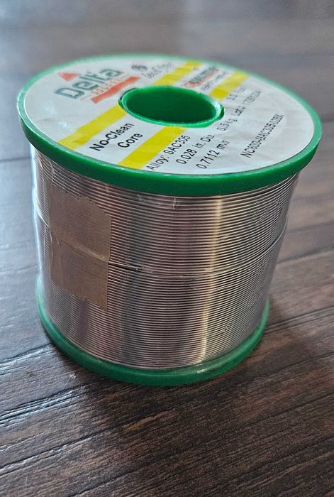 bezołowiowy drut lutowniczy cyna