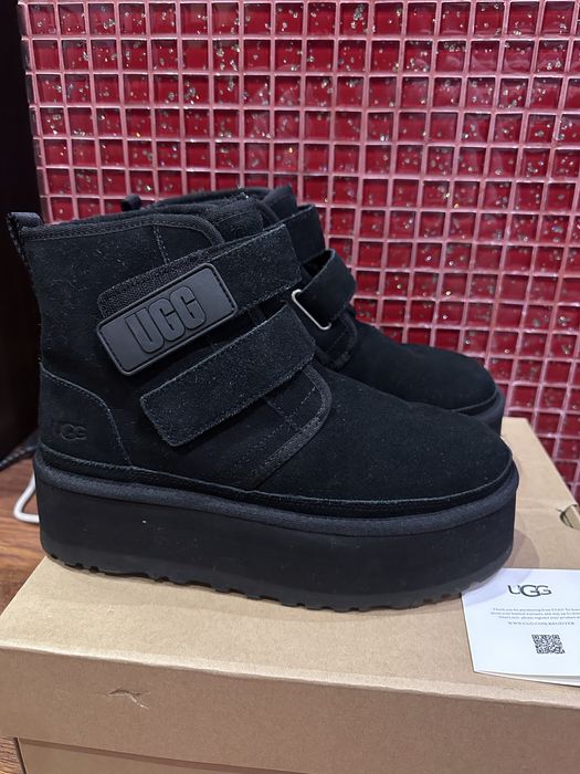 Жіночі зимові ботинки UGG 40 р. Майже нові/Black PREMIUM