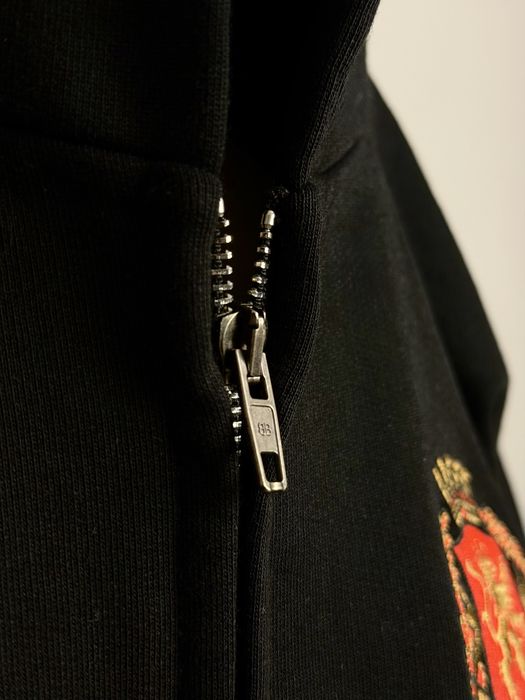 (S,M,L) Зіп-худі Balenciaga Soccer Paris Black Zip Hoodie.