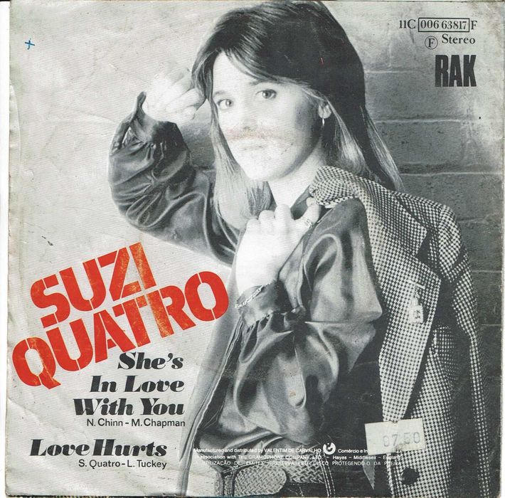 Suzi Quatro - She is in love with you -  vinil 45 Rpm
