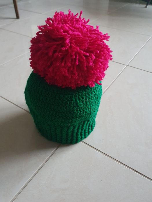 Chusta i czapka handmade