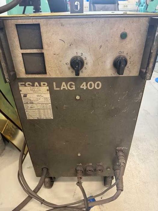 ESAB LAG 400 MIG/MAG spawarka 400A - solidna szwedzka z 1982 r.