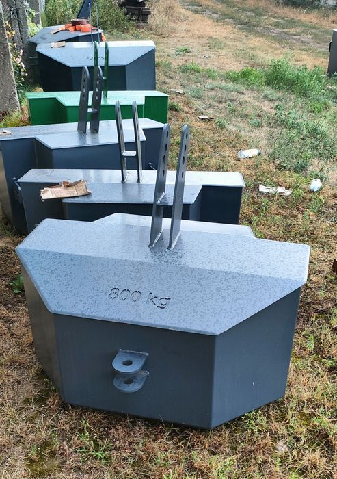 Obciążnik, balast, na tuz przedni tylni