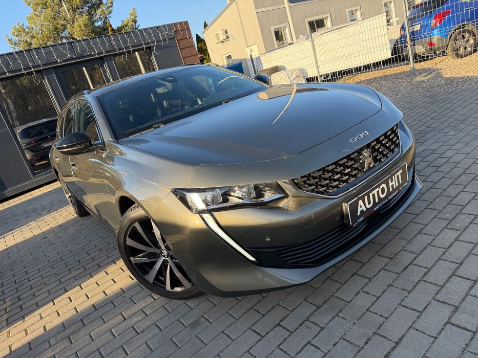 Peugeot 508 Gt line Bezwypadkowy Automat Bliss Kamera 180PS