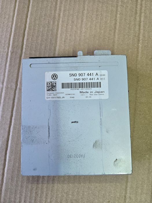 Modul kamery cofania vw tiguan oryginal sprawny 5n0