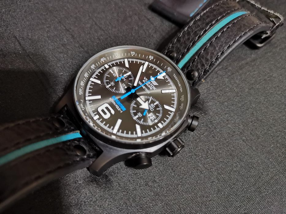 PACK de 3 Cronógrafos, VOSTOK, NB YAGER e Seyko