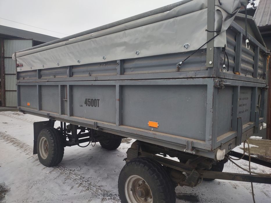 Przyczepa ciężarowa rolnicza wywrotka autosan