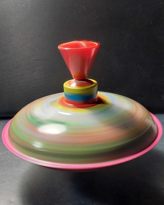 Pião vintage grande