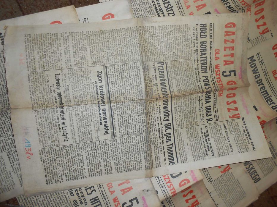 Przedwojenna gazeta dla wszystkich