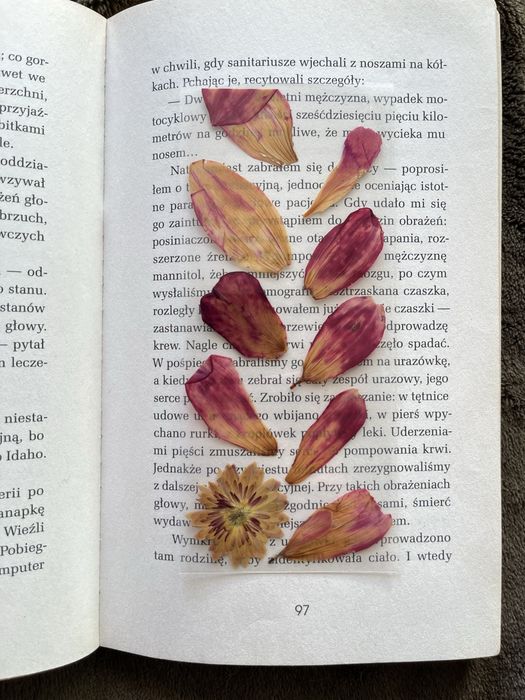 Zakładka do książki handmade