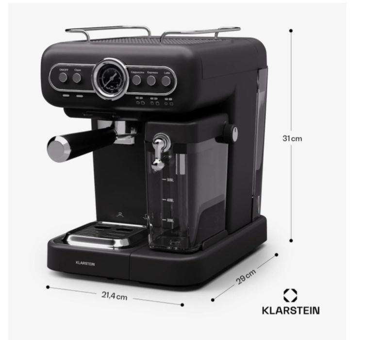 Кофеварка Klarstein Espressionata Evo 19 бар