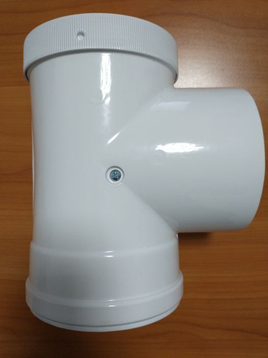 Trójnik do pieca gazowego 125/80