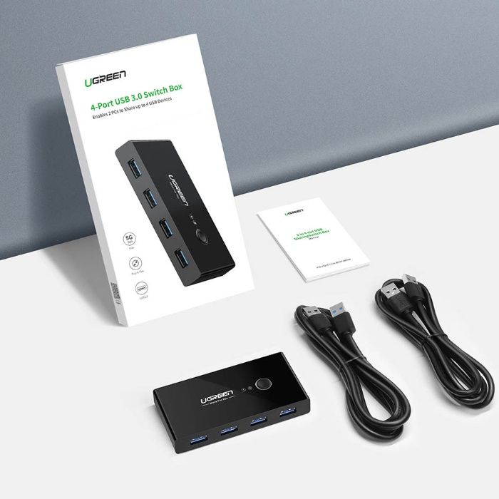 USB хаб на 2 компьютера KVM Switch hub USB 3.0 Ugreen Гарантия!: 1 149 ...