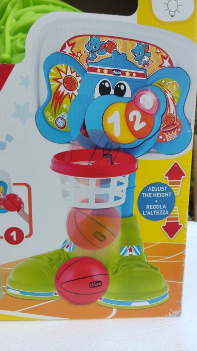 Cesto Basquetebol Chicco Basket League – Como Novo (18M-5A)