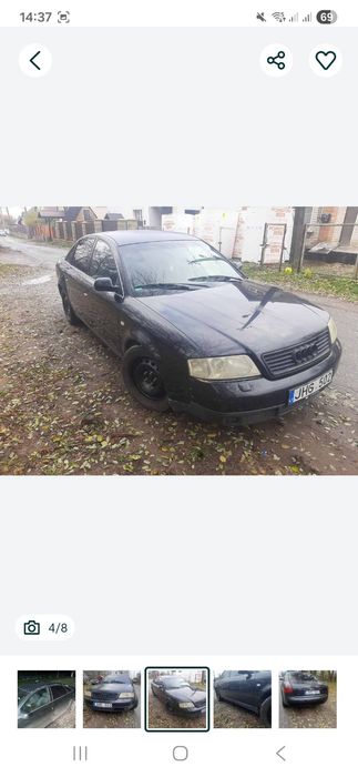 Продам ауди а6 в хорошем состоянии 2,5 тди