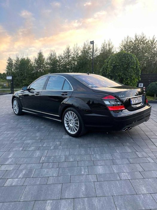 Samochód na wesele / Auto do ślubu - Luksusowy MERCEDES S63 AMG LONG YOUNGTIMER