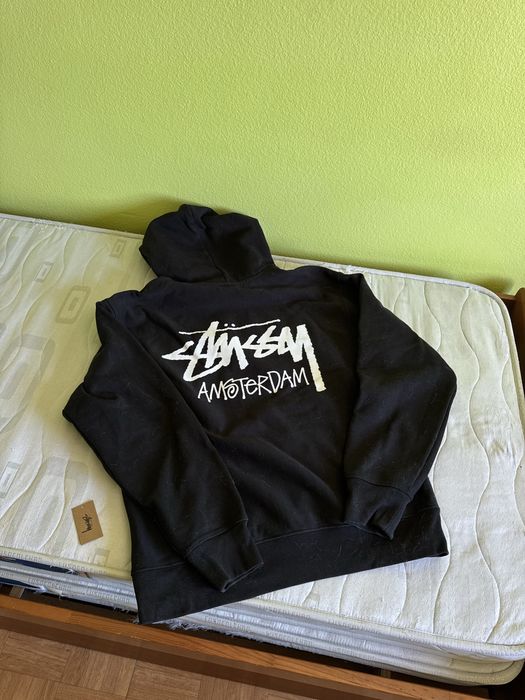 Hoodie Stüssy Amsterdão ( como novo )