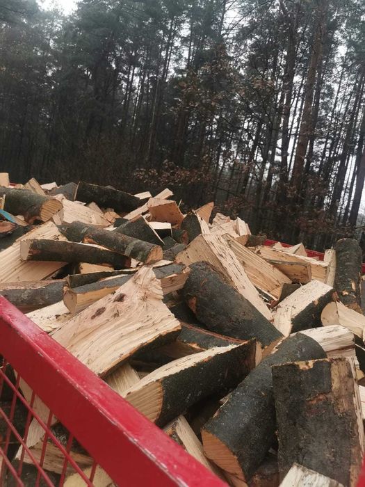 Drewno Opałowe Kominkowe Buk Grab Brzoza Sosna Olcha