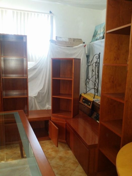 mobilia de sala moderna madeira maciça