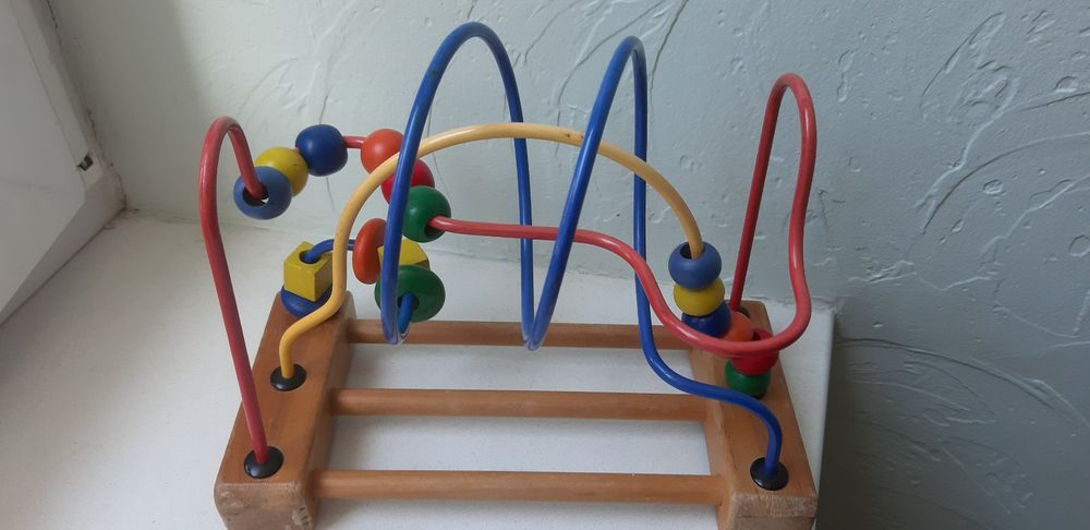 Дерев'яний лабіринт,розвиваюча іграшка для мілкої моторики