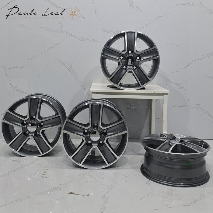 Jantes 16" reforçadas Mercedes Renault Opel Nissan autocaravana 5x130