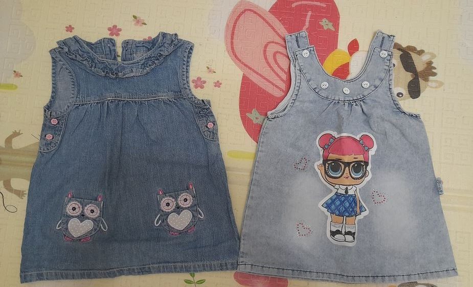 Сукня сарафан  спідничка джинсові