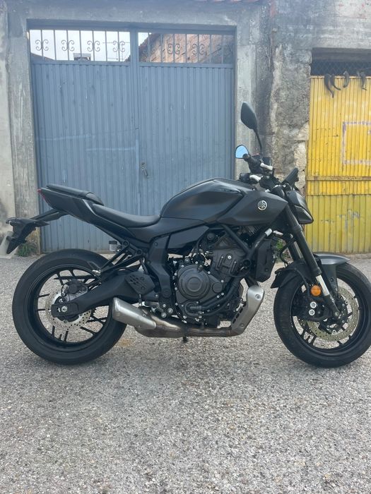 Yamaha MT-07 35kw Danificada