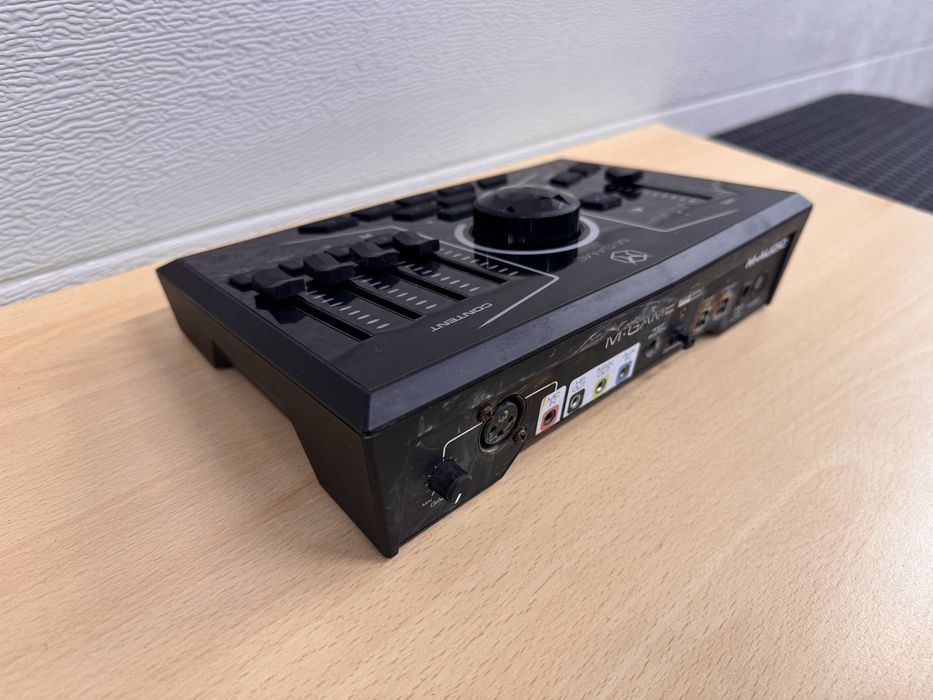 M audio mixer mgame rgb uszkodzona bez zasilacz sama karta nowa 600pln