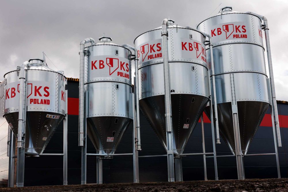 Silos paszowy KSLP230/4 15Ton KBKS POLAND lejowy