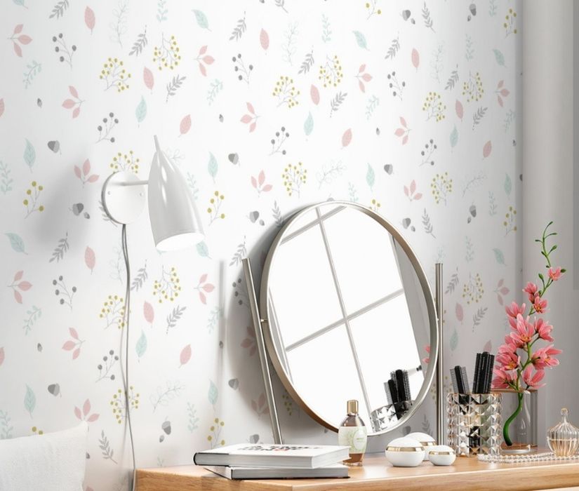 Aplicação profissional de papel de parede