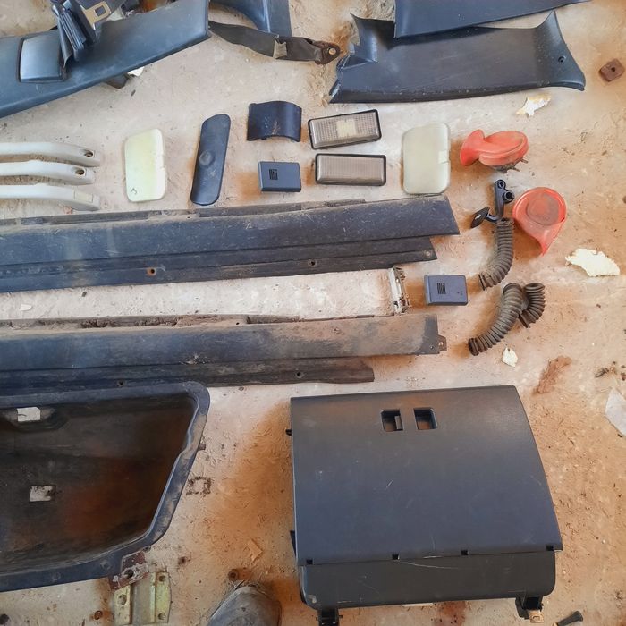 Пластик салона кузова ваз 2110 2111 2112