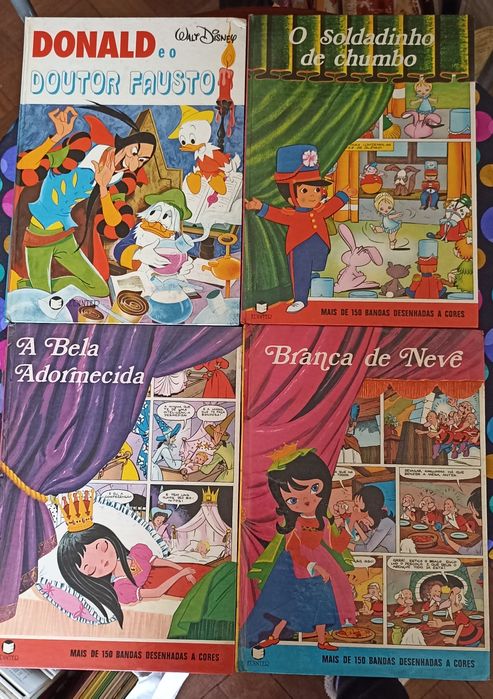 Livros infantis e juvenis com portes