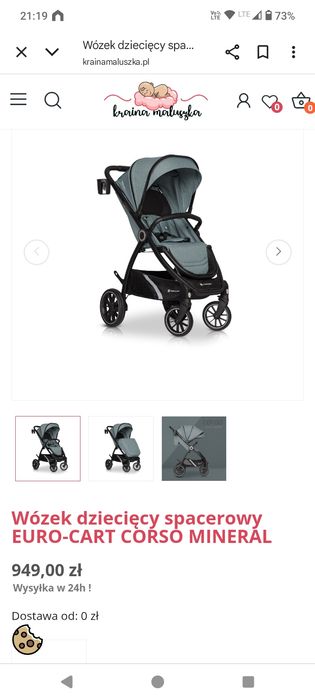 Wózek dziecięcy eurocart/4baby