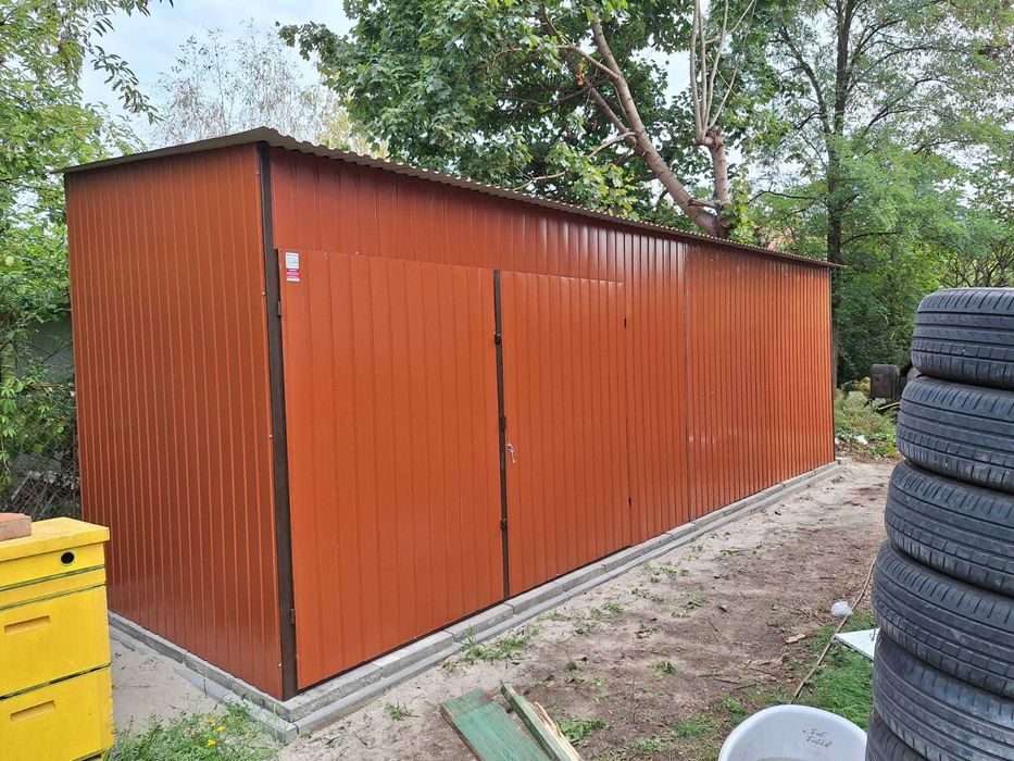 Garaż blaszany 2x3  schowek , magazyn , działka , budowa