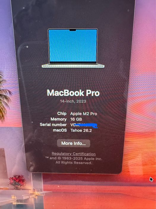 Apple MacBook Pro 14, Idealny, Jak nowy