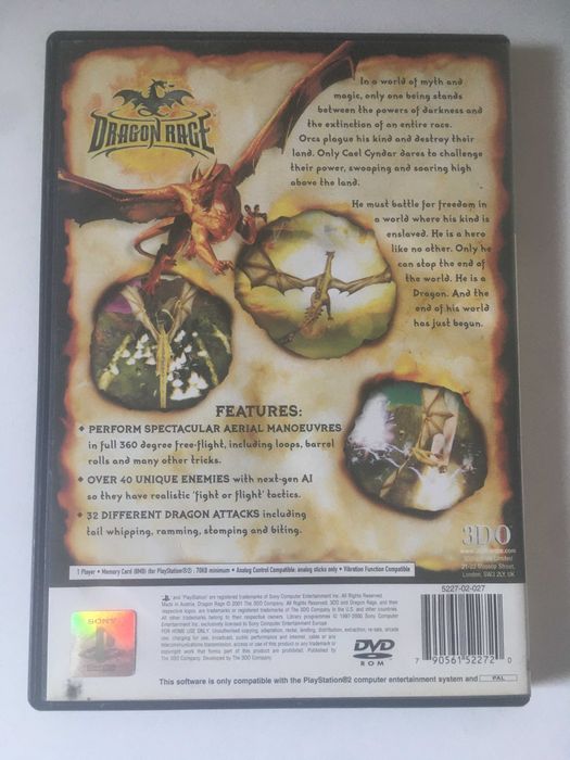 PS2 - Dragon Rage