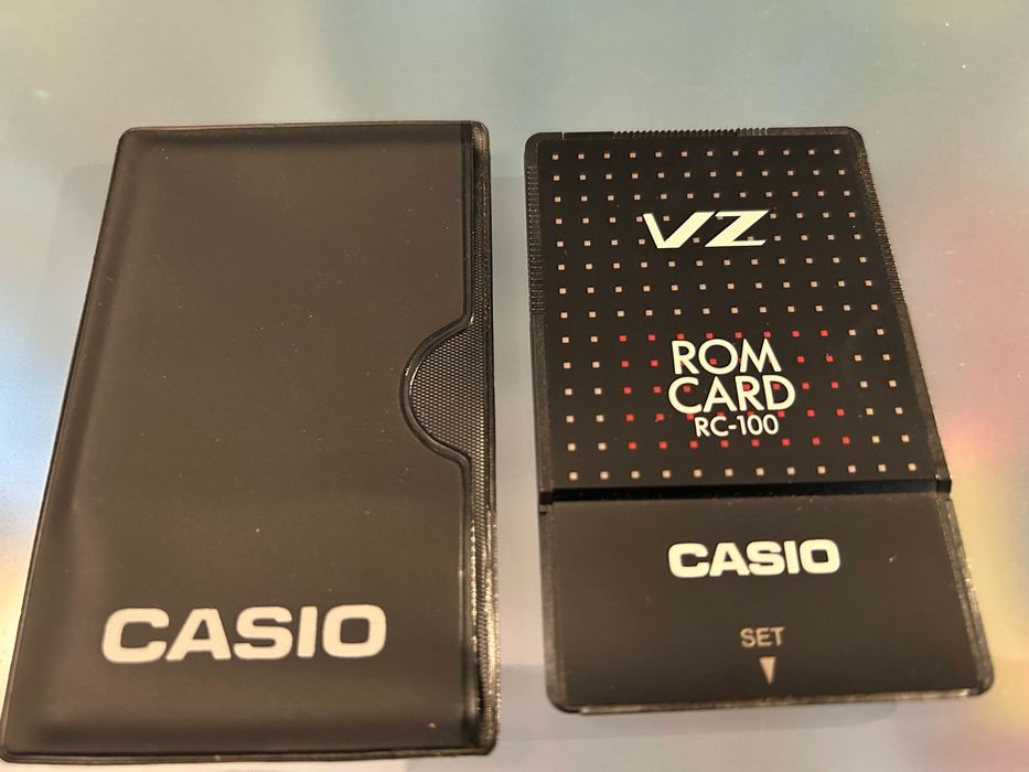 Casio RC-100 ROM Card for VZ São Sebastião • OLX.pt