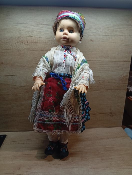 Krakowianka, lalka, PRL, zabawka, kolekcjonerska
